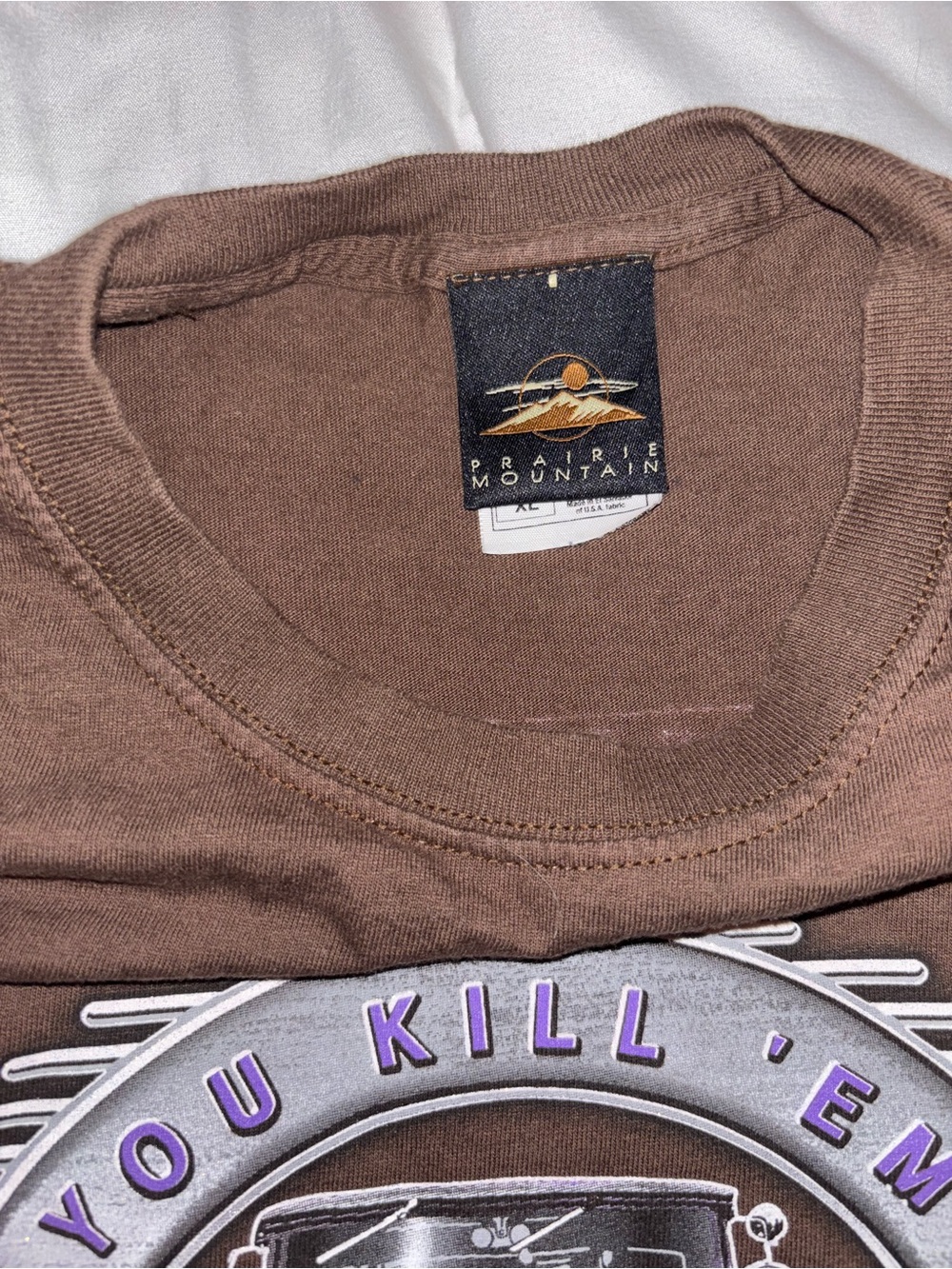 Roadkill Cafe Missouri Short Sleeve Tee - Brown - Picture 7 of 8